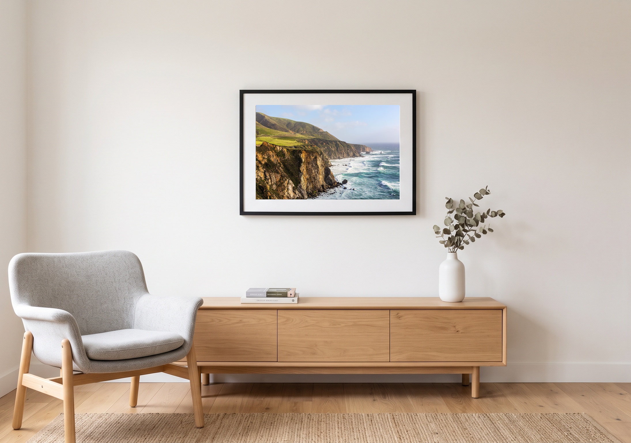 Big Sur I Room Setting Mockup
